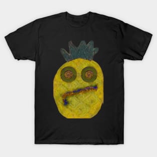 Ring-eyed pineapple yellow T-Shirt